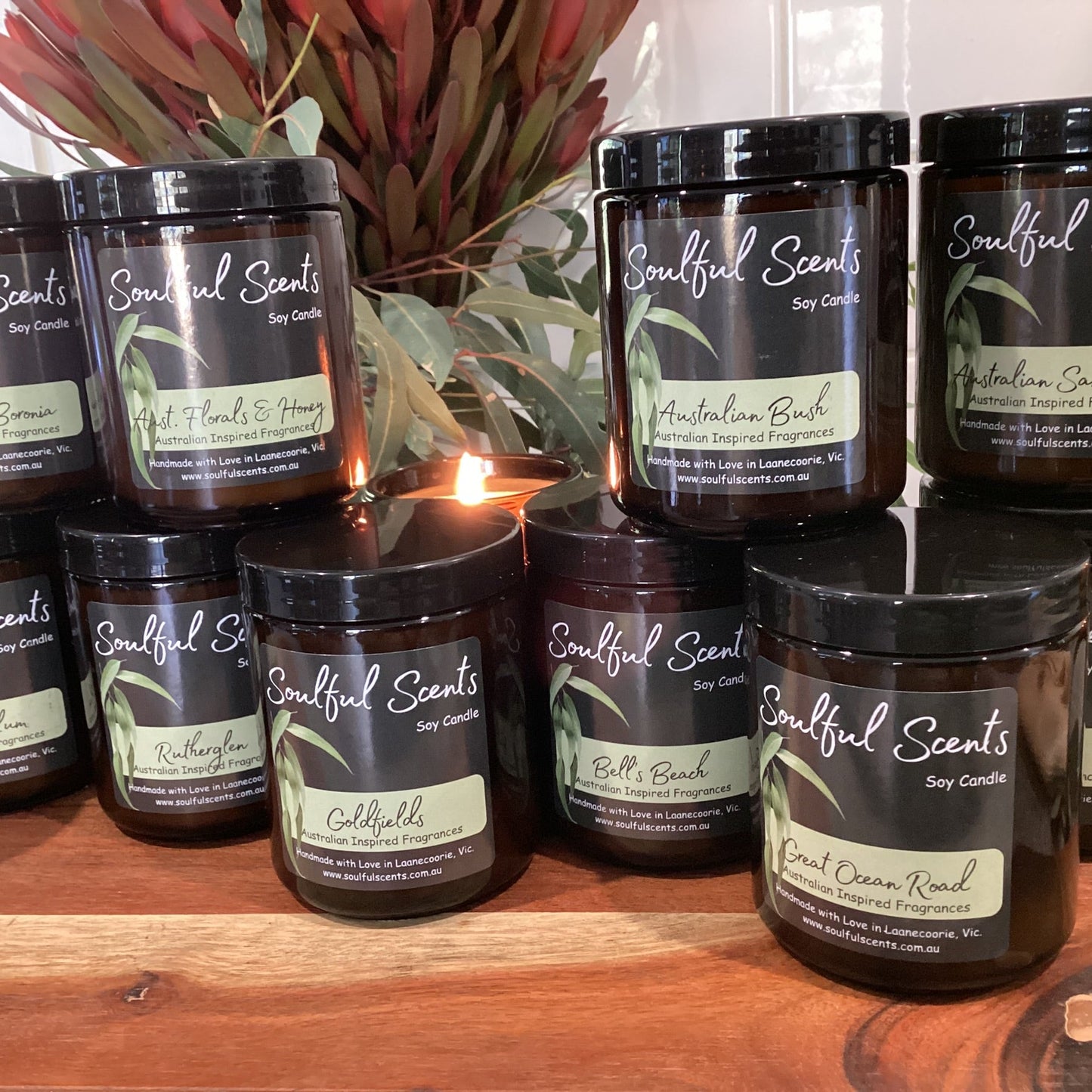 Australian Inspired Fragrance Candles