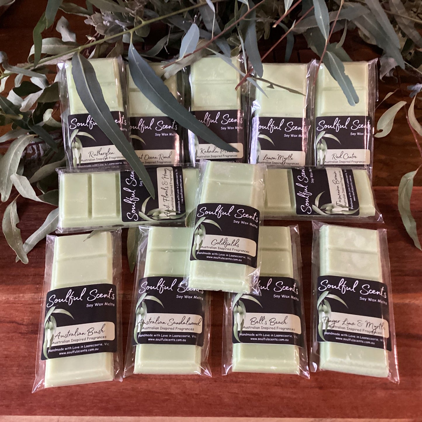 Australian Inspired Fragrance Soy Wax Melts