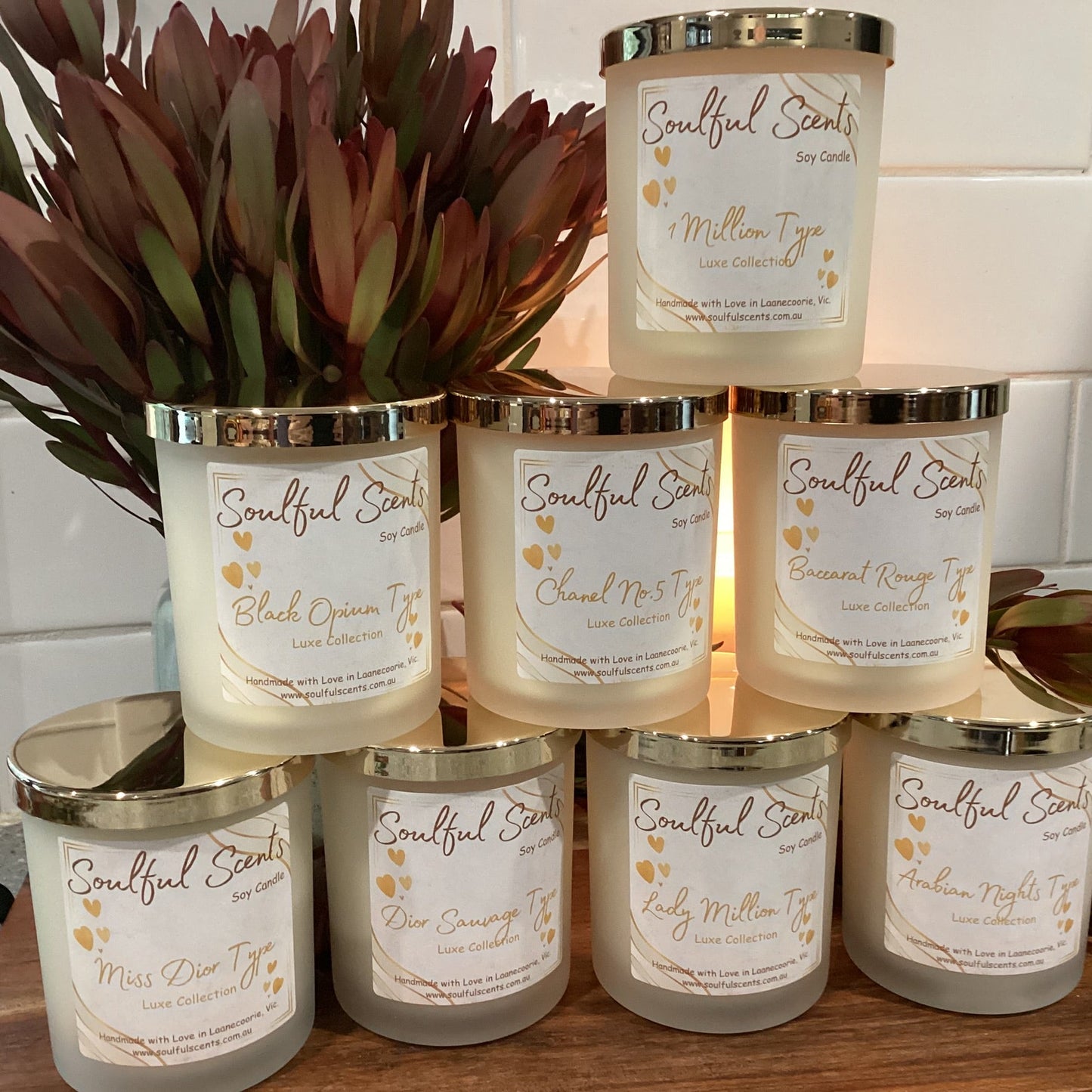 Luxe Soy Candles