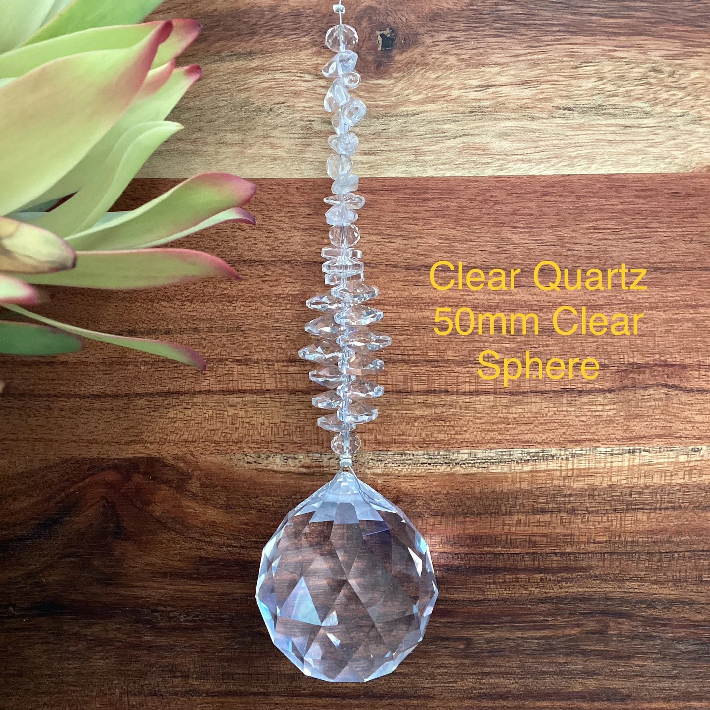 50mm Crystal Spheres Suncatchers