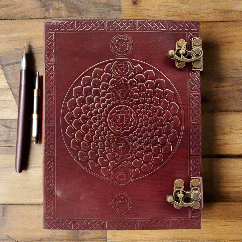Chakra Healing With 2 Clasp Medium Journal