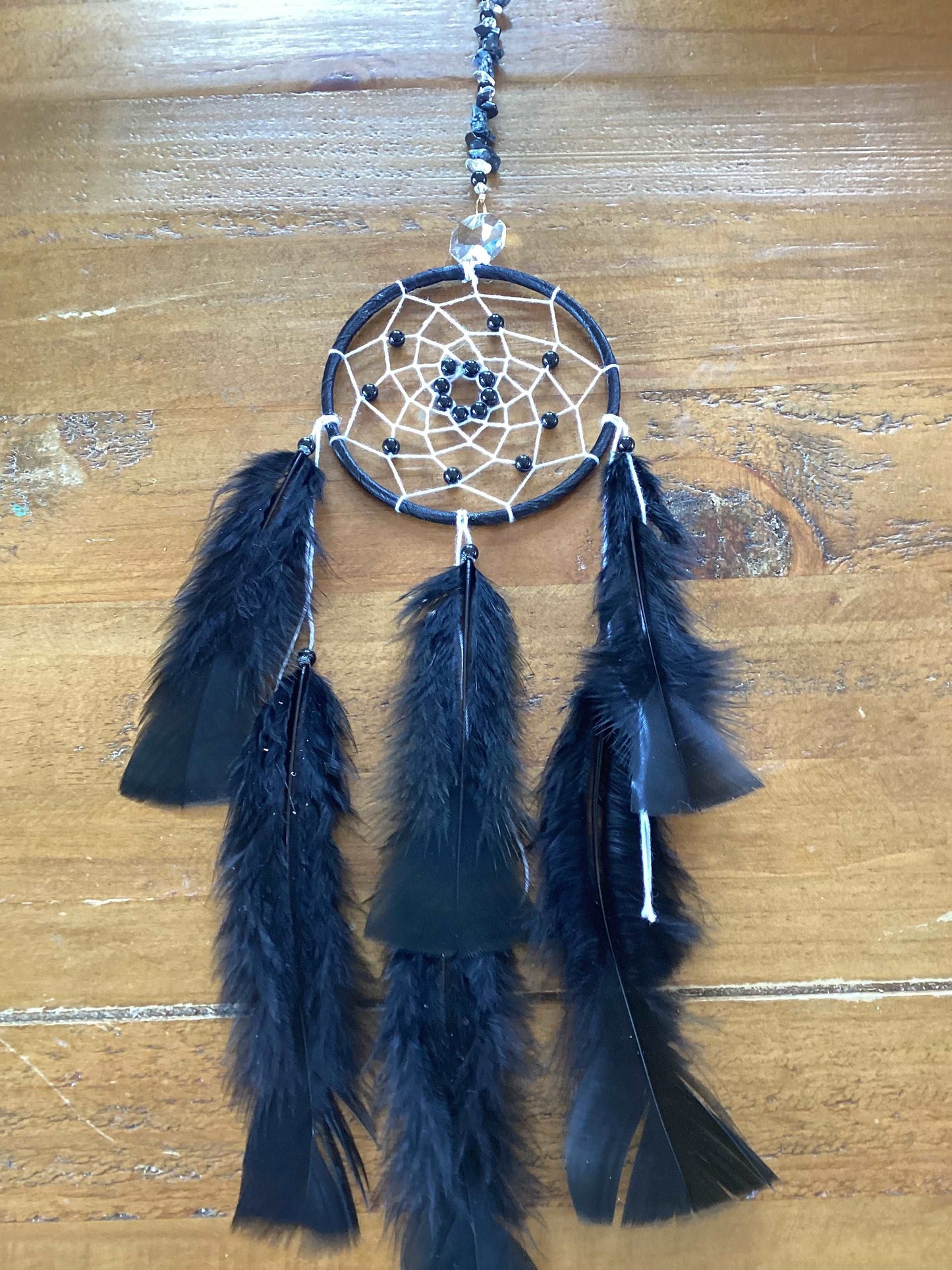 Crystal Dreamcatcher Black