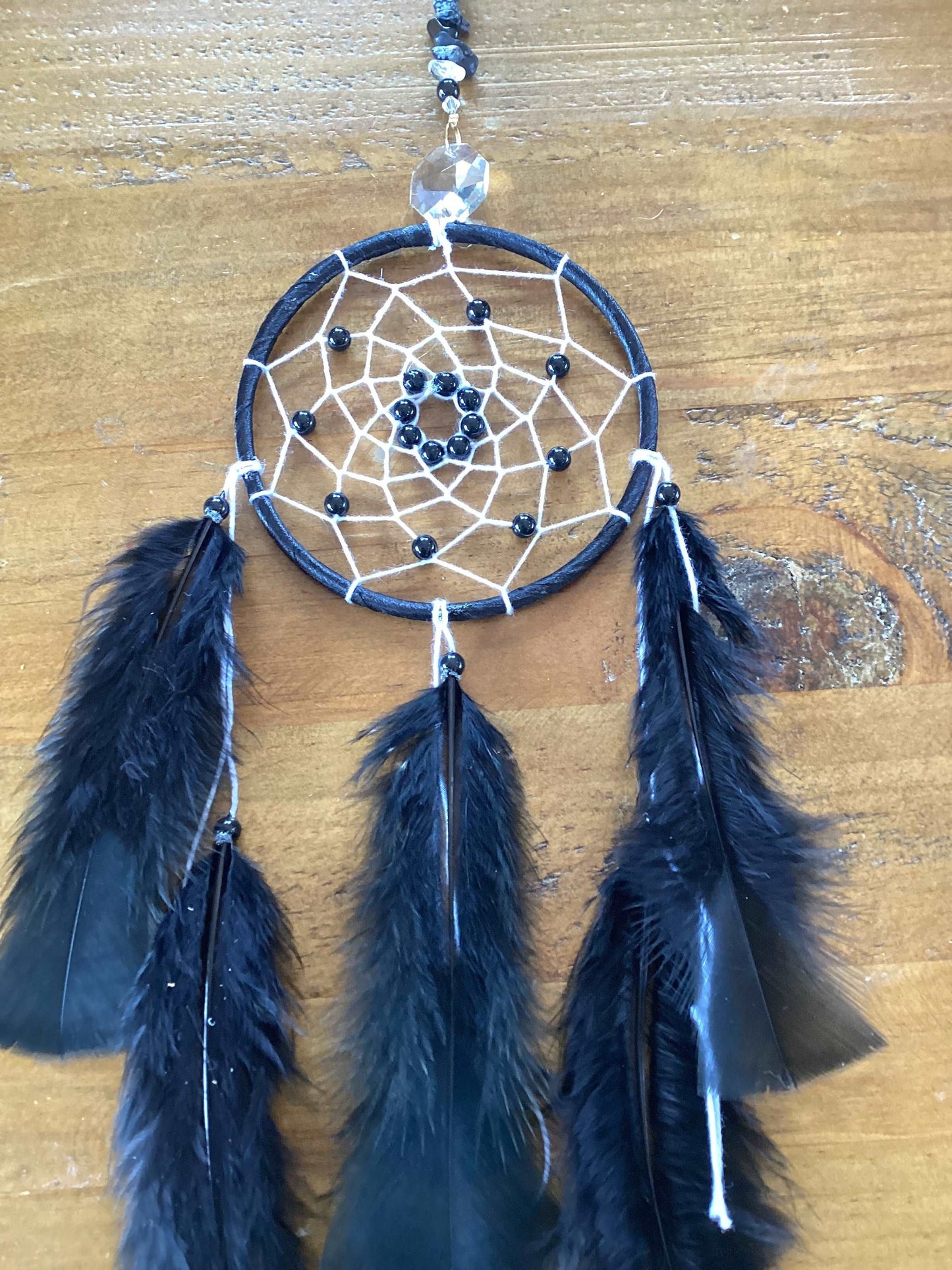 Crystal Dreamcatcher Black