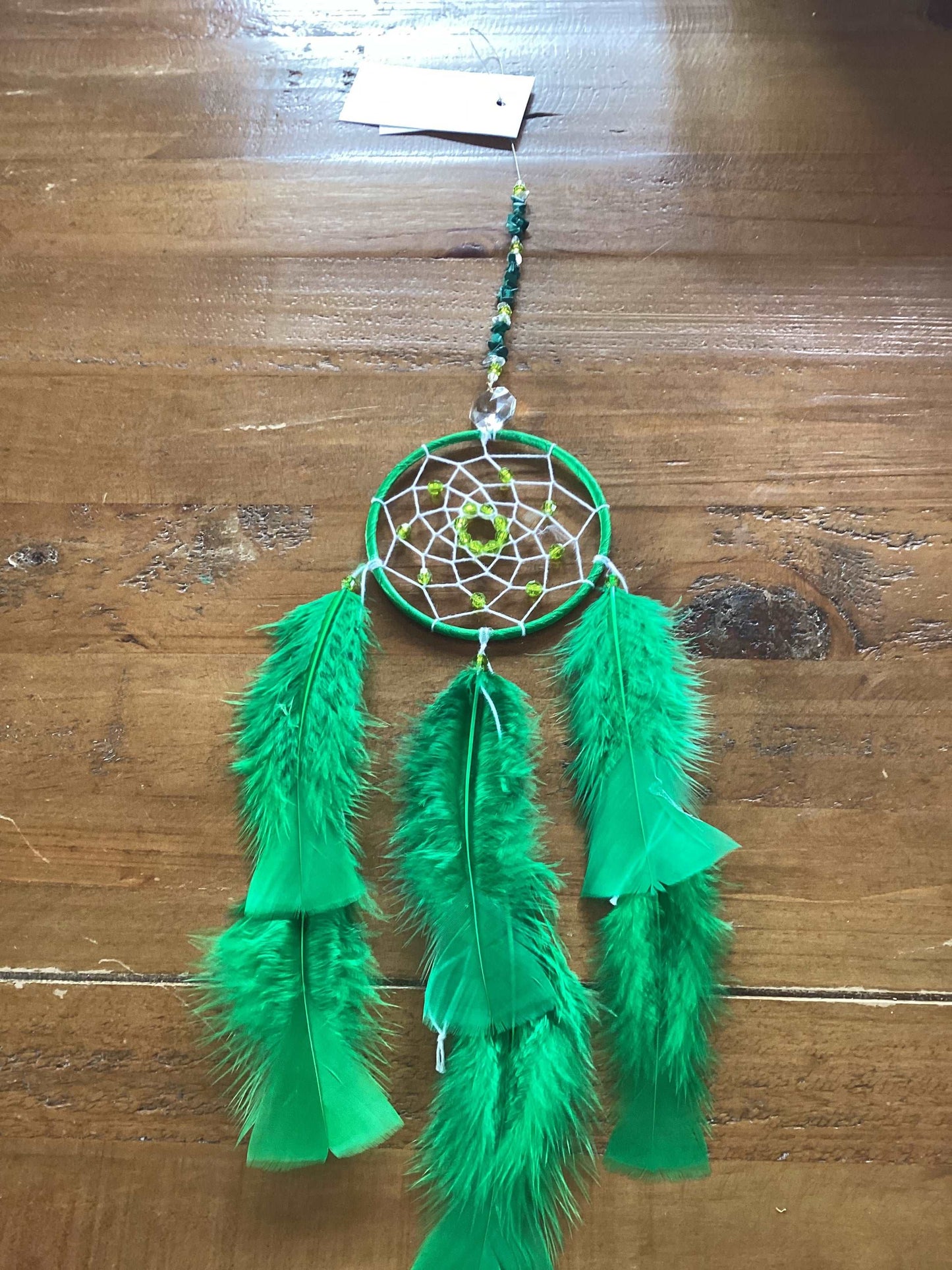 Crystal Dreamcatcher Green