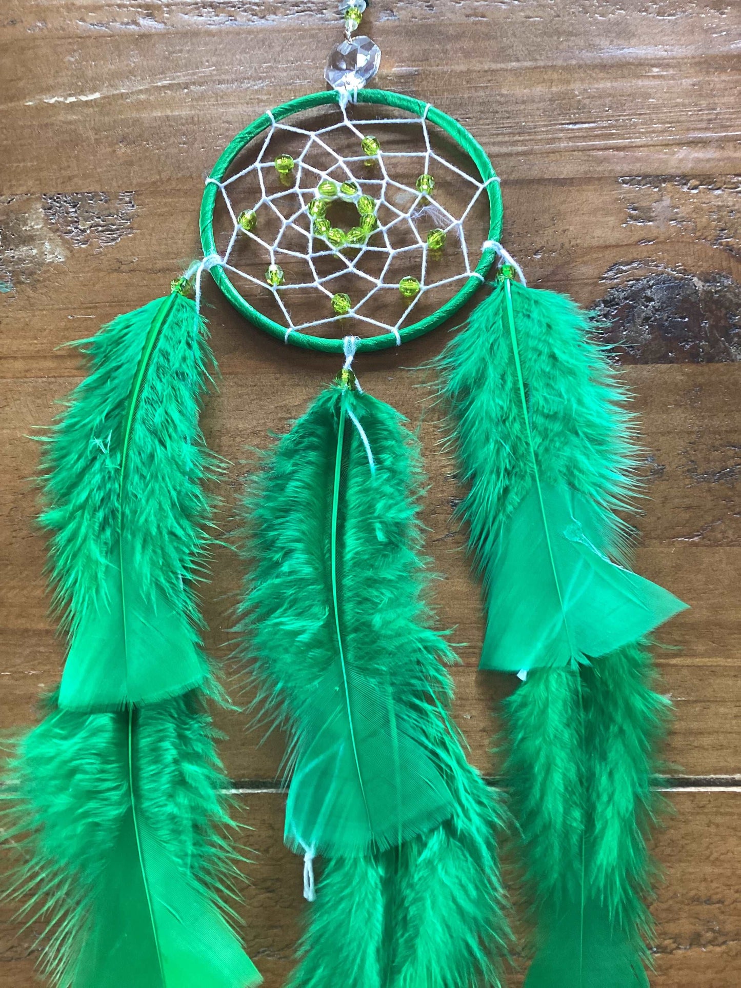 Crystal Dreamcatcher Green