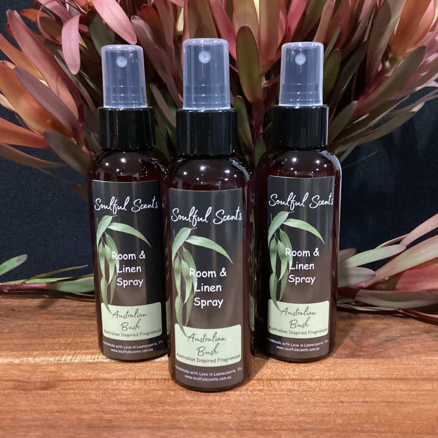 Australian Bush Room & Linen Spray 125ml Amber