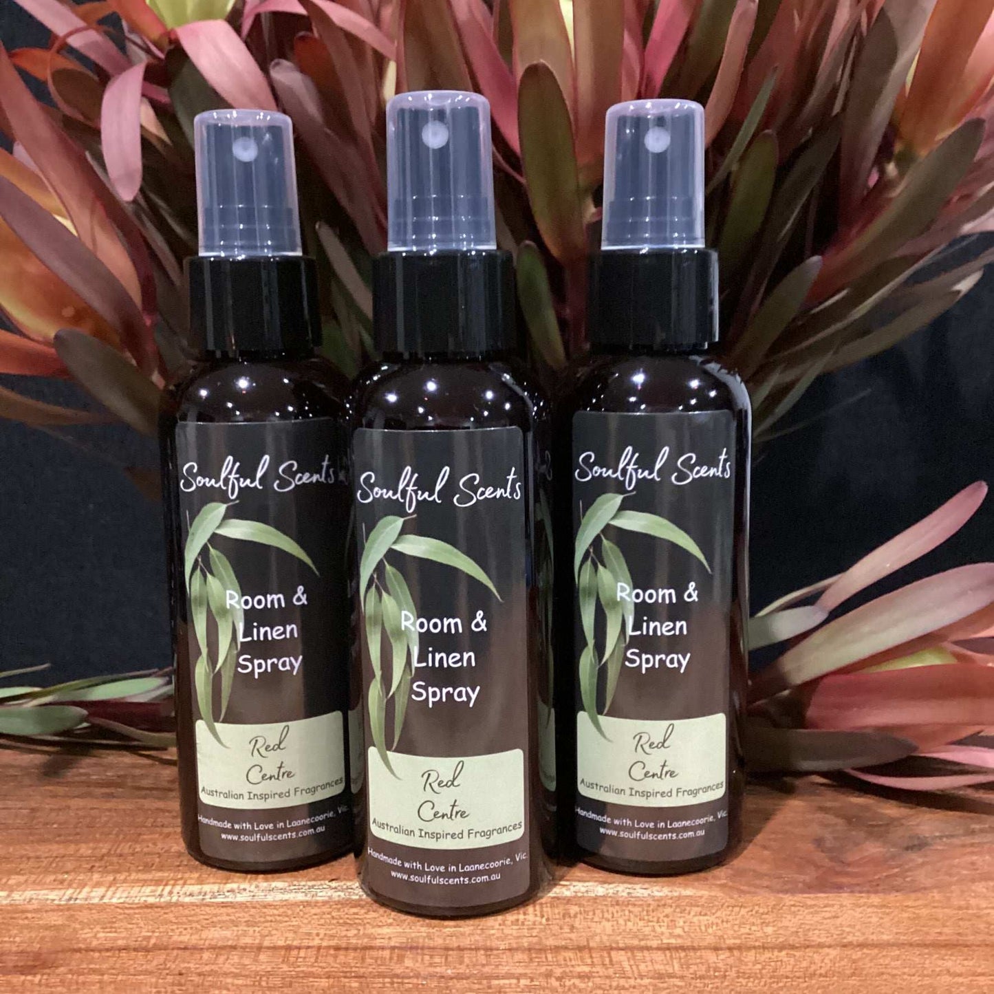 Red Centre Room & Linen Spray 125ml Amber