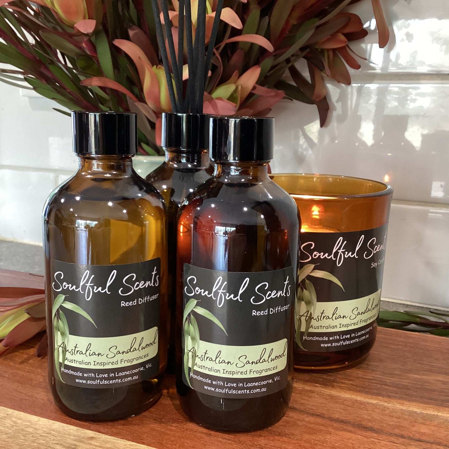 Australian Sandalwood Reed Diffuser 250ml