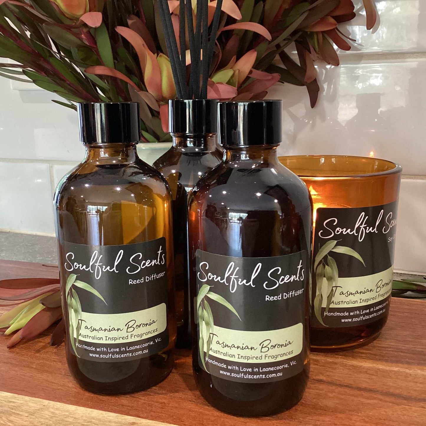 Tasmanian Boronia Reed Diffuser 250ml